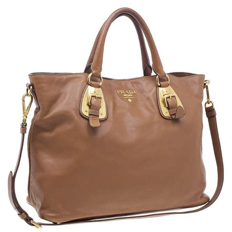 prada large leather tote|prada soft leather tote.